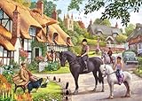 Gibsons A Ride with Mum Jigsaw Puzzle (500-Piece)