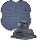 Palksky Air Fryer Trivets Silicone for Ninja Crispi, Hot Pads Potholders for Ninja Crispi Airfryer Accessories, Portable Glas