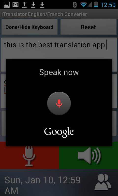 iTranslator English/French Converter - Thumbnail 4
