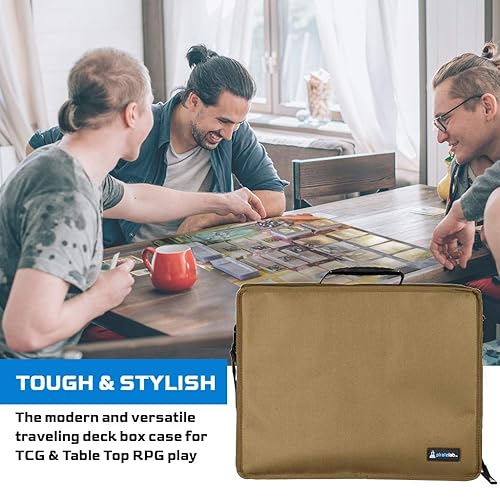 Pirate Lab Card Storage Case, Holds 18 Deck Boxes (1300+ Cards) - Shoulder Strap, Foam Tray Pirate Lab Card Storage Case, Holds 18 Deck Boxes (1300+ Cards) - Shoulder Strap, Foam Tray