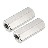 uxcell M10 X 1.5-Pitch 45mm Length 304 Stainless