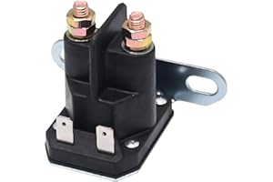 DUZFOREI 12V Starter Solenoid Relay 725-04439 AM138068 Replacement for John Deere L100 L105 L108 L110 L111 L118 L120 LA135 LA