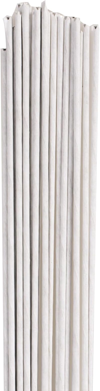 Culpitt 18 Gauge White Florist Wires 36cm 20 Pack Paper Covered