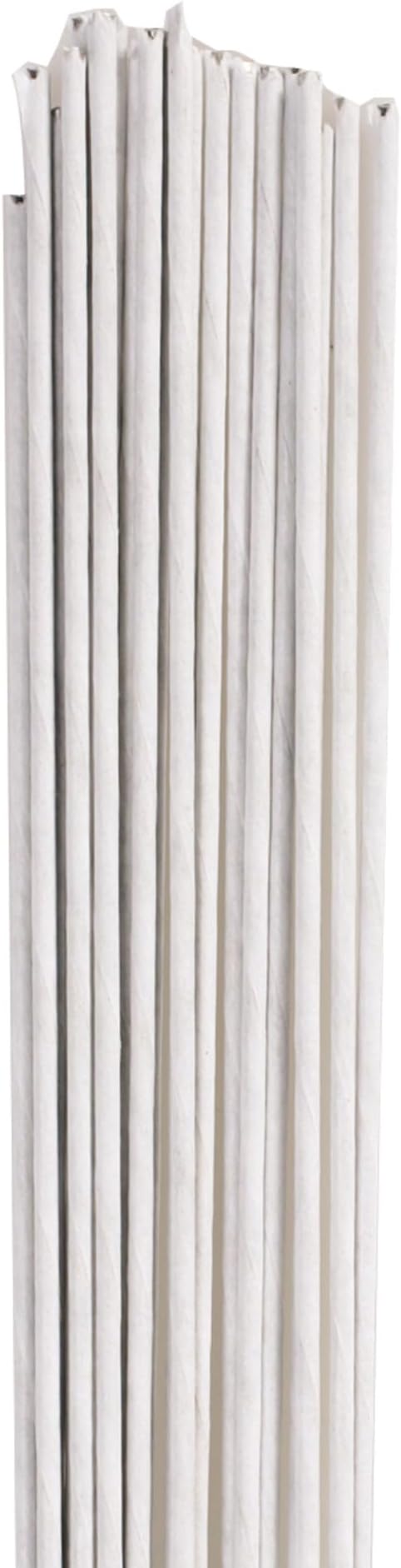 Culpitt 18 Gauge White Florist Wires 36cm 20 Pack Paper Covered