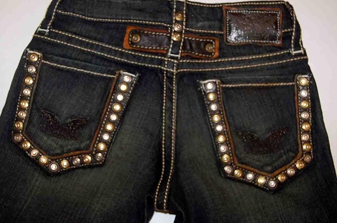 jeans with wings on back pockets