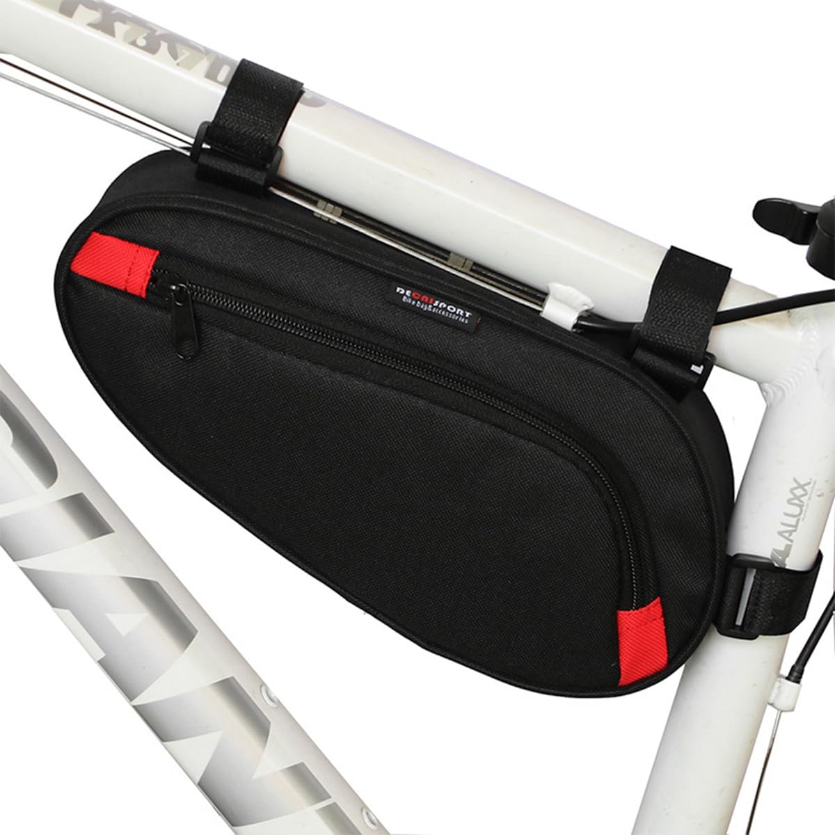 ZONADAH Front Tube Triangle Bike Frame Bag Waterproof Shockproof Cycling Storage Pouch Wear-Resistant Mountain Bicycle Accessories
