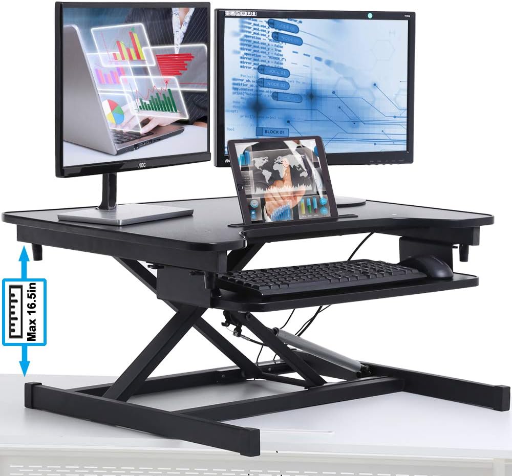 Desks Workstations Office Products Ergomaker Height Adjustable 