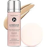 MagicMinerals AirBrush Foundation by Jerome Alexander, Mini Travel Size 1FL Oz, Easy Application Spray Makeup with Anti-aging Ingredients for Smooth Radiant Skin - Light Medium