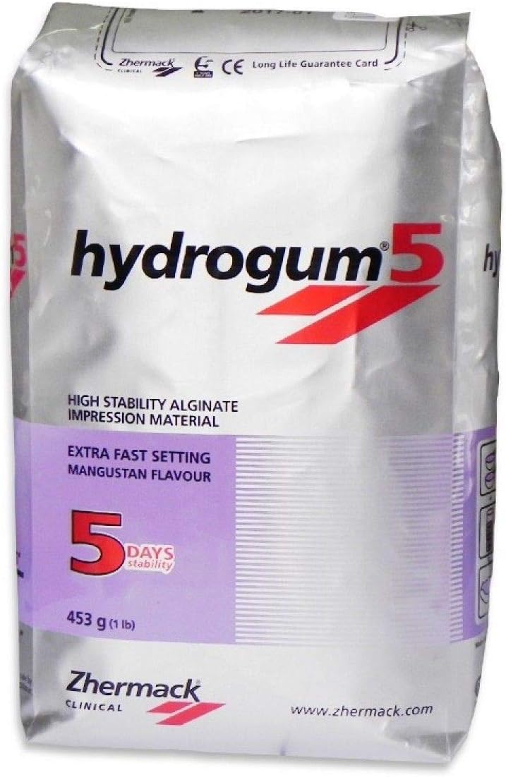 ZHERMACK Hydrogum 5 Extra Fast Alginate #C302070 1 Lb. Bag (5)