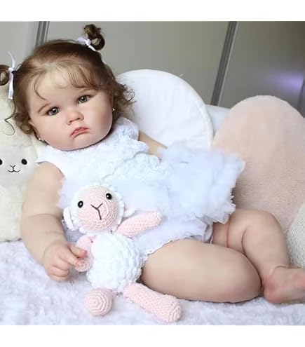 Amazon.com: COSHENG-24 Inch Lifelike Sue-Sue Toddler Reborn Baby