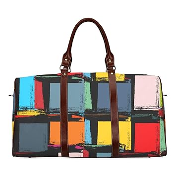  Large Leather Travel Duffel Bag For Men Women