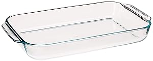 Pyrex Basics 4.8-qt (10” x 15”) Oblong Baking Dish