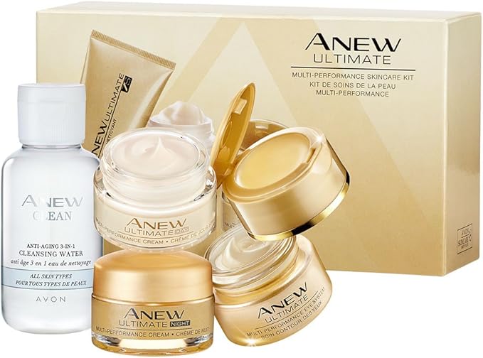 Anew Ultimate multiperformance skincare trial kit by Avon Amazon.co