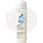 Pacifica Hydrating Glazing Facial Essence with Jasmine Squalane and Polyglutamic Acid - Milky Glass Skin Essence for Dry Skin - Deep Hydration Moisture Lock - Clean Vegan Cruelty-Free - 5 Fl Oz