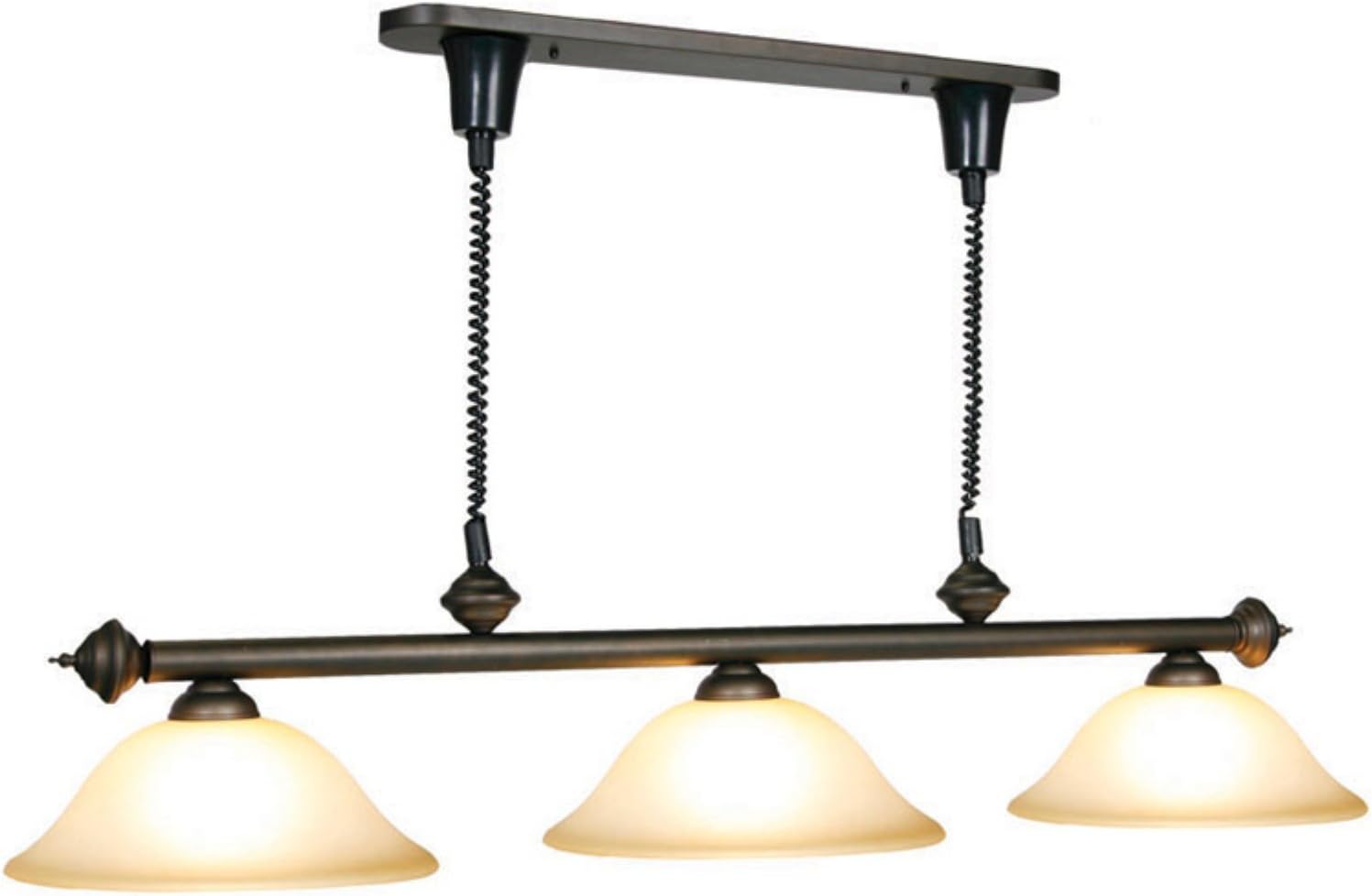 retractable pool table light