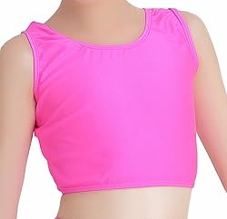 speerise Girls 2-Piece Gymnastics Dance Tank Top