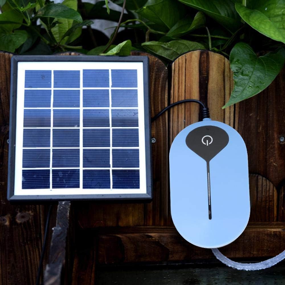 Aquarium Air Pump Solar Oxygen Pump Fish Tank Air Pump AC/DC Increasing Oxygen Pump for Outdoor Fishing Fish Tank Aquarium Pond - Image 3