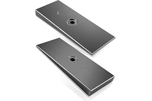 NXQWLL 2" Wide 4° Degree Steel Leaf Spring Degree Shims for Off-road Trucks SUVs, Suspension Leaf Spring Underpinning Tapered Wedges for Leaf Springs and Lift Blocks, 2PCS