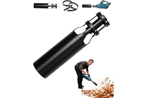 BUMILILY Leaf Blower Air Booster, Universal Blower Air Booster Attachment, High-Speed Cyclone 2X Leaf Blower Extension,Fits 2-4 Inch Nozzle, Lawn and Yard Cleanup Artifact (1PCS)