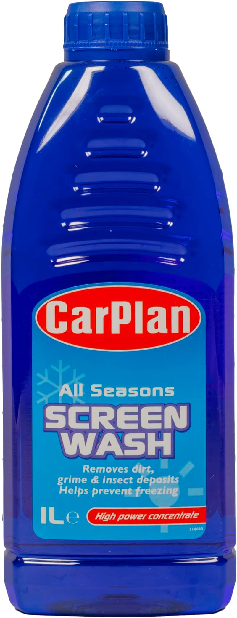 CarPlan All Seasons Screenwash 1l SWA001 Concentrated Winter Ready