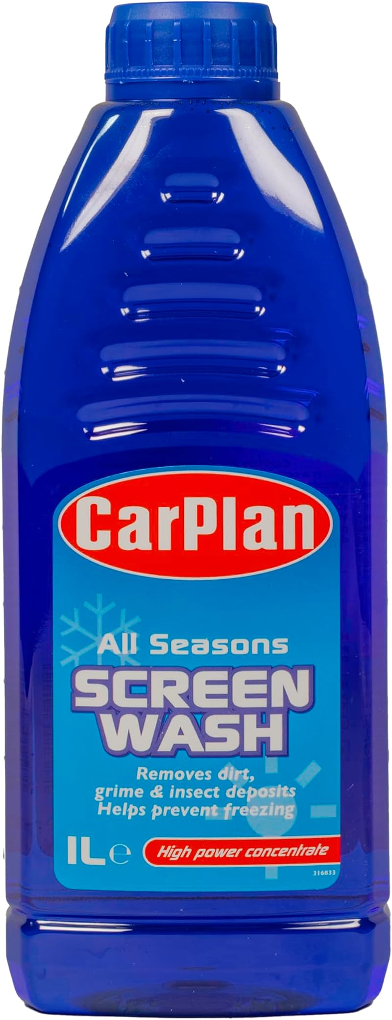 CarPlan All Seasons Screenwash 1l SWA001 Concentrated Winter Ready