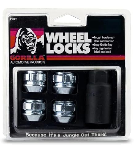 Amazon.com: Gorilla Automotive 61681 Acorn Gorilla Guard Locks (1