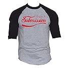 Enjoy A Submission Men's Baseball T-Shirt Black/Gray