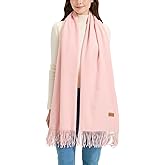 Nonakgado Winter Thick Wool Pashmina Scarf Shawl-Women's Soft Warm Pashmina Wraps for Evening Dresses Wedding Travel Shawl