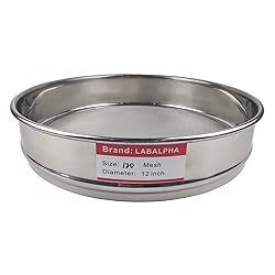 LABALPHA 120 Mesh Lab Sieves, 120 Mesh Test