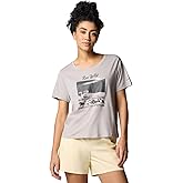Columbia Womens Ruby Springs Graphic Scoop Neck Short Sleeve