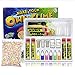 OMENOS Slime Kit Supplies - DIY Science Package for Kids! Girls & Boys! Glue,Glitter,Glow in the Dark,6 Colors,Colorful Foam Balls(Pack of 30)