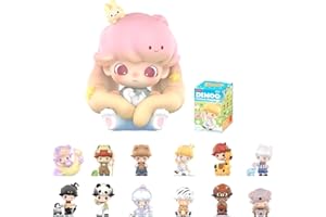 POP MART DIMOO Animal Kingdom Series Blind Box Figures, Random Design Mystery Toys for Modern Home Decor, Collectible Toy Set for Desk Accessories, Single Box