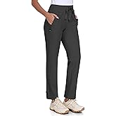 MoFiz Women's Hiking Pants Lightweight Outdoor Quick Dry Travel Joggers Water Resistant Athletic Pants Zipper Pockets