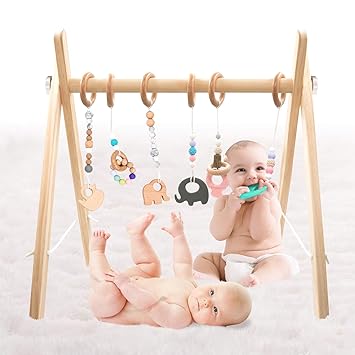 wooden play gym amazon