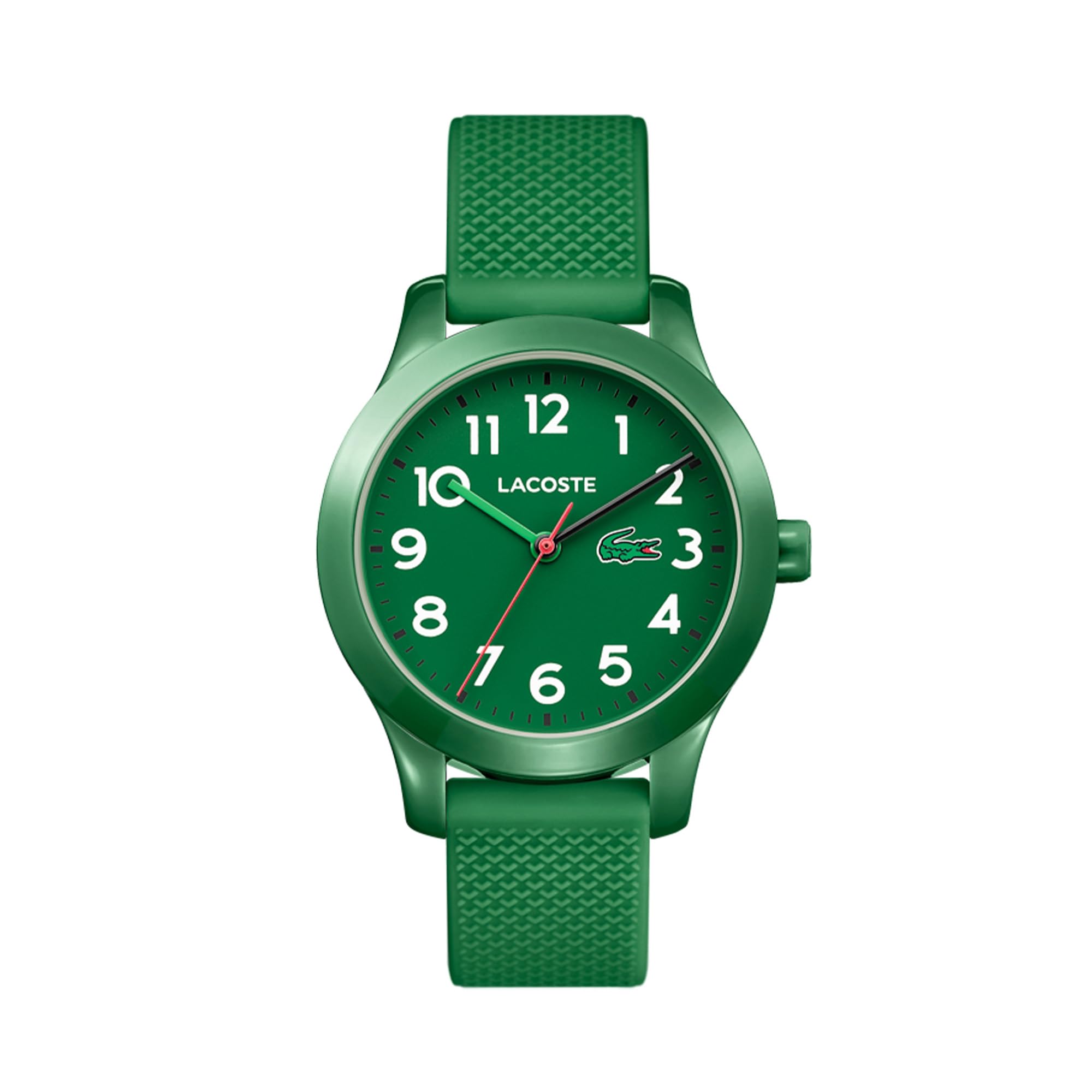 Lacoste Analogue Quartz Watch for Kids LACOSTE.12.12 KIDS Collection with Green Silicone Bracelet - 2030001