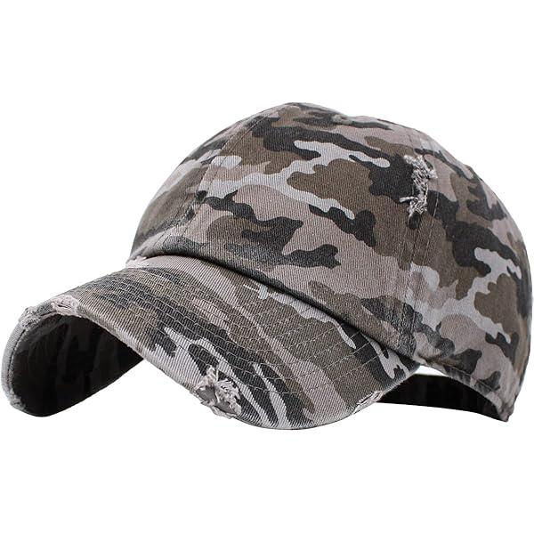 Mega Cap MG Unisex Unstructured Ripstop Camouflage