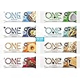 ONE Protein Bars, Sampler Variety Pack, Gluten Free with 20g Protein and 1g Sugar, Pantry Staples, 2.12 oz (8 Count)