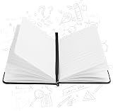 Lefute A6 Notebooks Pocket Notebook Softcover PU Leather 200 Pages Black view 4