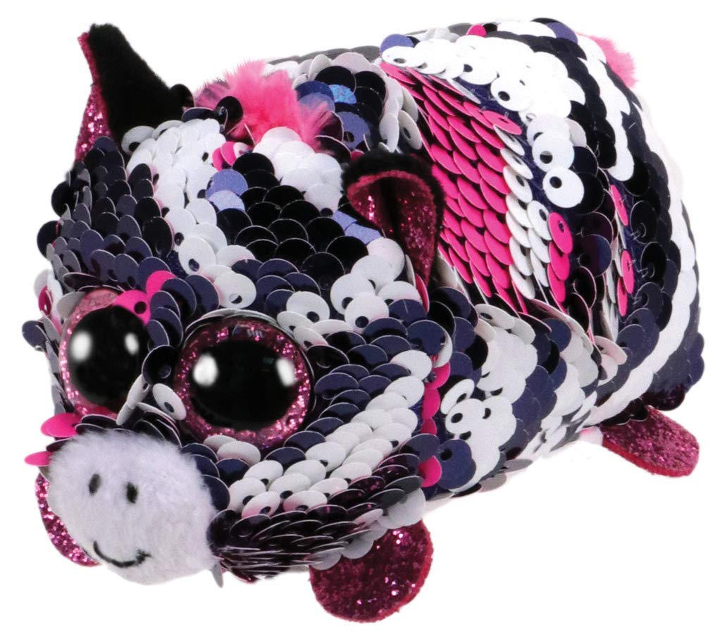 TY Zoey Zebra Flippable Teeny