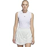 Adidas Womens Ultimate365 Twistknit Sleeveless Polo Shirt