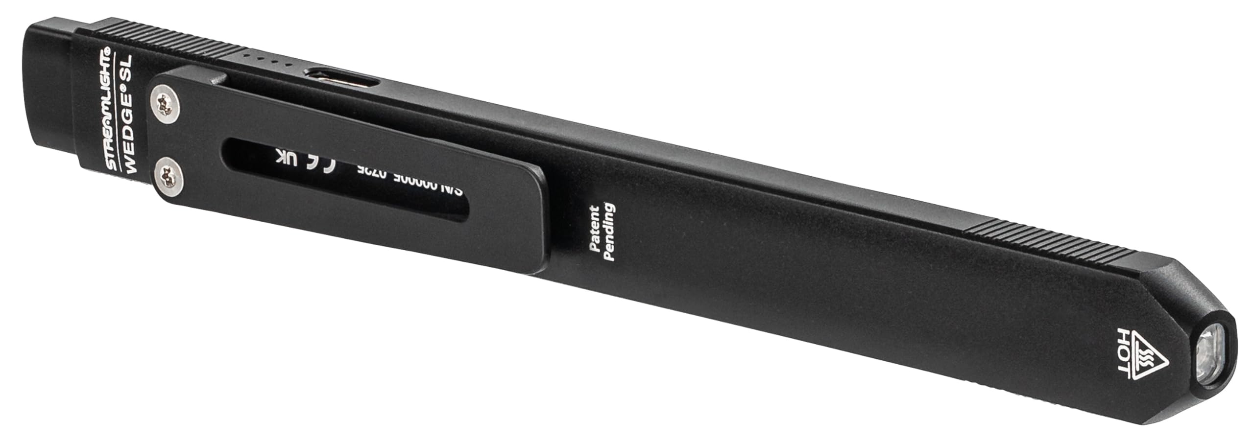 Streamlight 88840 Wedge SL 500-Lumen Max 100-Lumen Standard 1,600-Candela Ultra-Thin Rechargeable EDC Inspection LED Flashlight, Black Image