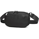 GORELAX Small Fanny Pack for Men Women, Crossbody Sling Chest Pack, EDC Waist Bag Running Hiking Travel (16" to 65" Waist)