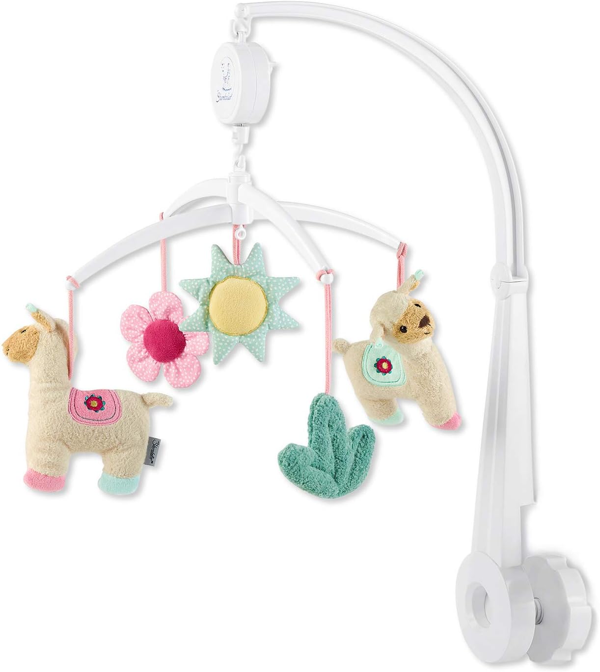 Sterntaler (STF7Q) Musical Mobile Lama, Multicoloured