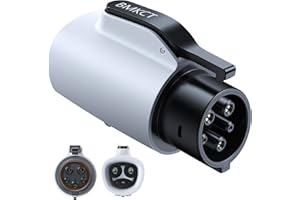BMKCT NACS to J1772 Charging Adapter, 𝟮𝟬𝟮𝟰 𝙉𝙚𝙬𝙚𝙨𝙩 Max 80A 250V,Fit for Tesla to J1772 Adapter,J1772 EV Charging Adapter Compatible with Tesla Connectors Destination Chargers and Mobile Connectors