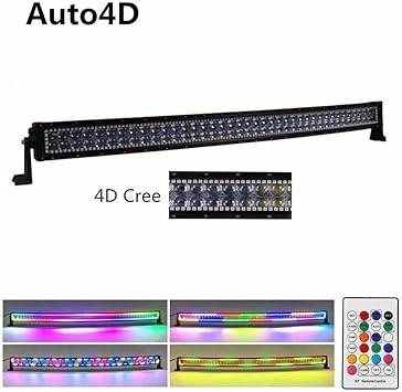 CREE 42/"inch 240W LED Light Bar Combo Off-road 4WD Fog Lamp Jeep with Wiring kit