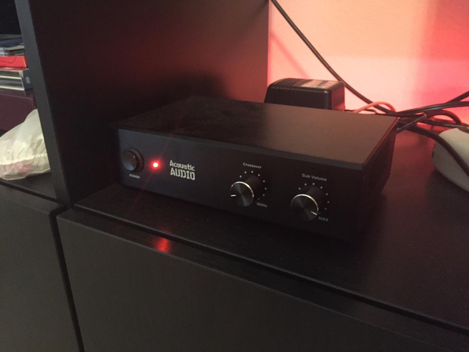 19/mo Finance Acoustic Audio WS1005 Passive Subwoofer Amp 200 Watt