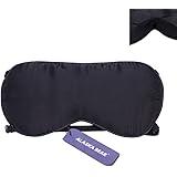 ALASKA BEAR Sleep Mask 2 Straps, Mulberry Silk, Twin Thin Elastic Bands Stay Put All Night, Super-Smooth Slim Eye Mask Two Ad