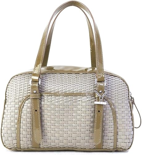 Amazon Co Jp アウトレット品 アンテプリマ Anteprima イントレッチオ クオイオ Intreccio Cuoio ボストンバッグ マットカーキ Pb11fe6311 747 Khaki Opaco 並行輸入品 Shoes Bags