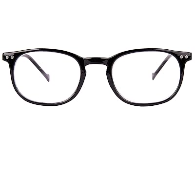 Blue Light Blocking Round Glasses&amp;ndash; Anti-Fatigue Computer Eye Glasses to Prevent Headaches and Eye Strains Gamer Glasses