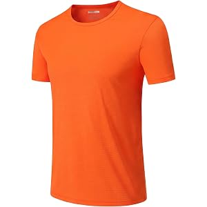 meioro Men's Short Sleeve T-Shirts Athletic Workout Mesh Grid T Shirt Quick Dry Moisture Wicking Breathable Muscle Tee Shirts